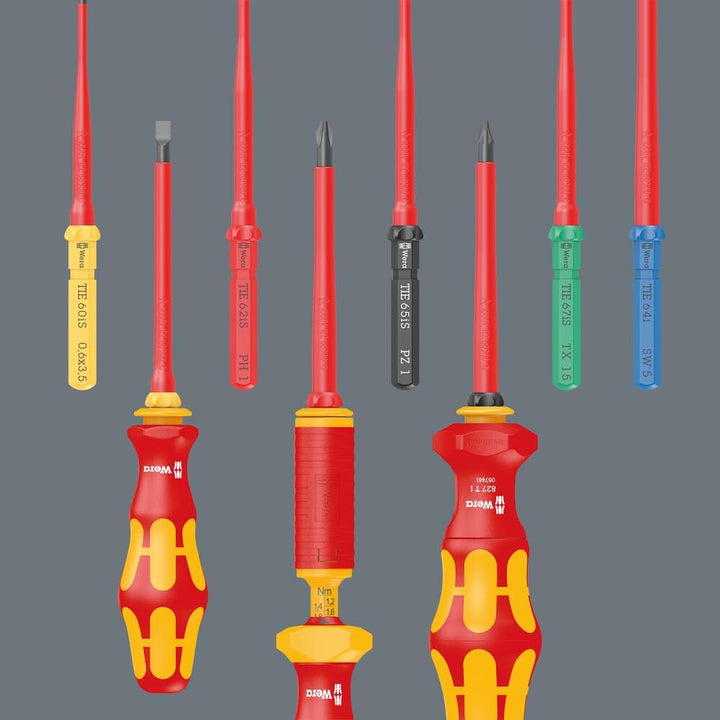 Wera - 05135870001 - Werkzeug Satz, Kraftform Kompakt W 2 Wartung, 35-teilig, Kraftform Kompakt