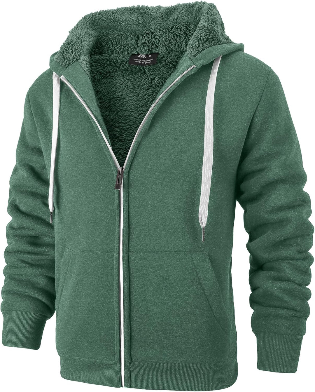 igeekwell Herren Hoodie, Herren Reissverschluss Kapuzenpullover Kapuze Casual Sweatshirt Classic Far