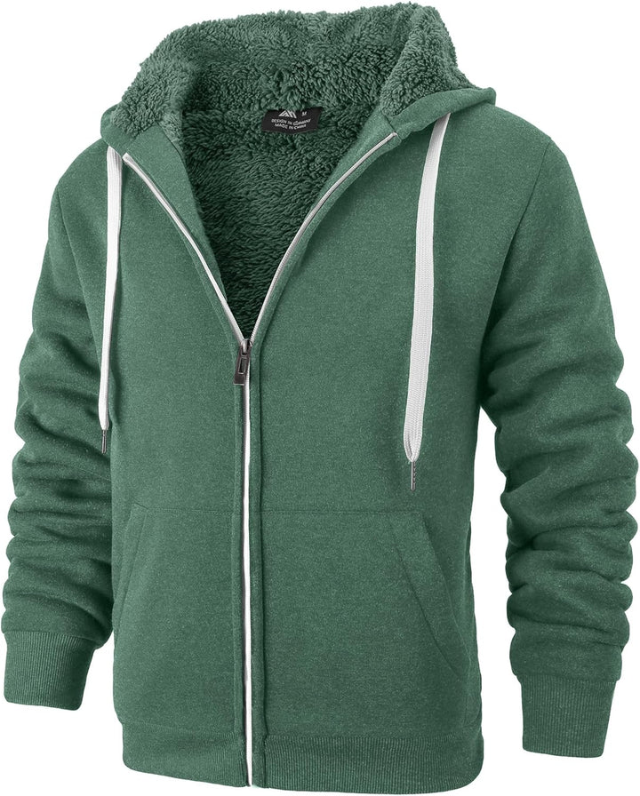 igeekwell Herren Hoodie, Herren Reissverschluss Kapuzenpullover Kapuze Casual Sweatshirt Classic Far