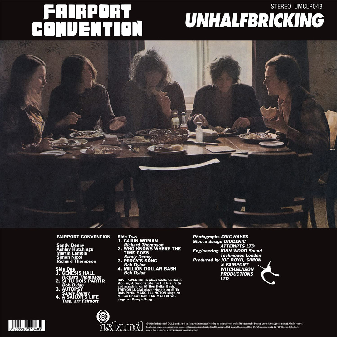 Unhalfbricking, Vinyl