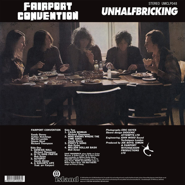 Unhalfbricking, Vinyl