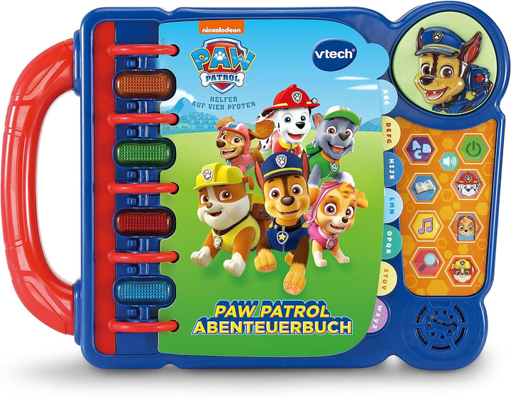 PAW Patrol Abenteuerbuch – Lernbuch mit Inhalten zu Buchstaben, Lesen, Wörtern und Rollenspielen – F