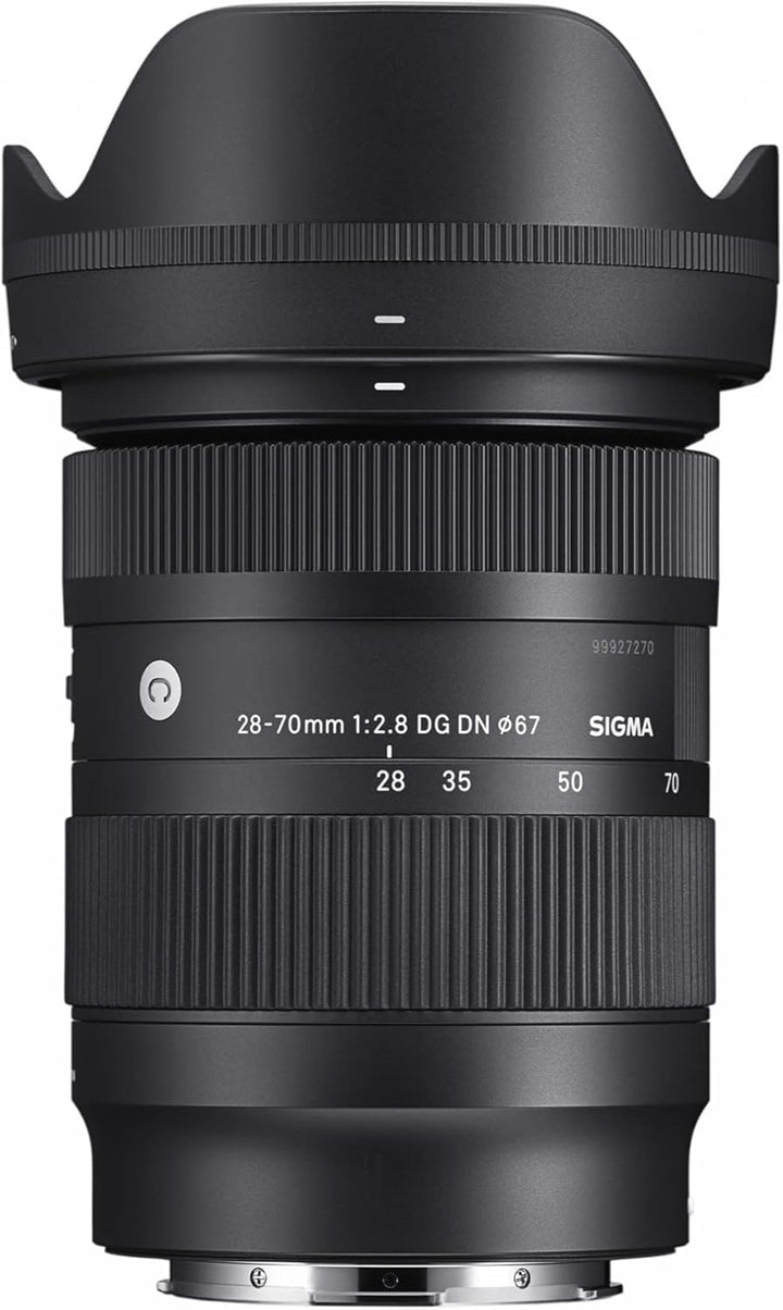 Sigma 28-70mm F2.8 DG DN Contemporary Objektiv für Sony-E Mount schwarz medium Für Sony-E-Objektivba