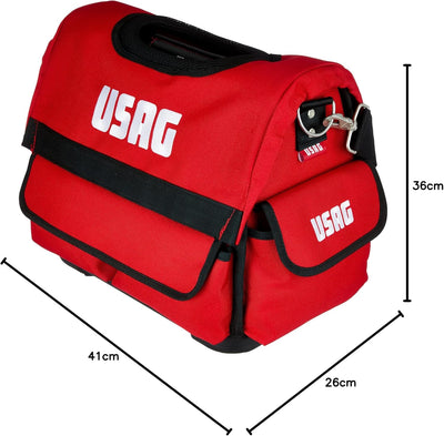 USAG U00070001 - 007/1V Profi-Werkzeugtasche - (unbestückt) Kleine Tasche, Kleine Tasche