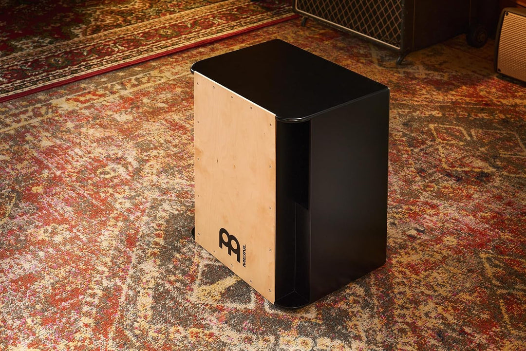 Meinl Percussion Pickup Vertical Subwoofer Cajon - Trommelkiste mit Snare und Tonabnehmer - Baltic B