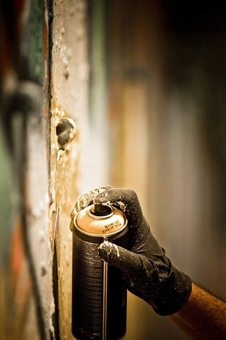 Montana Black Power Sprühdosen Set 6 Farben + Ersatzsprühköpfe - 6 x 400ml