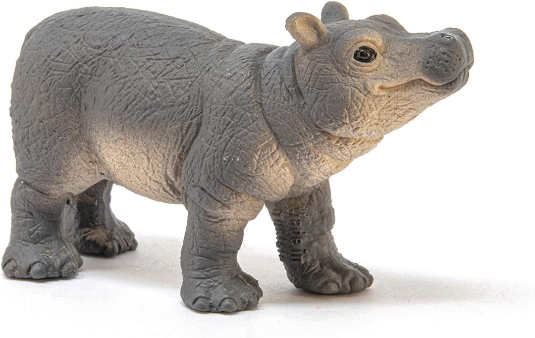 SCHLEICH 14831 Nilpferd Junges, für Kinder ab 3+ Jahren, WILD Life - Spielfigur