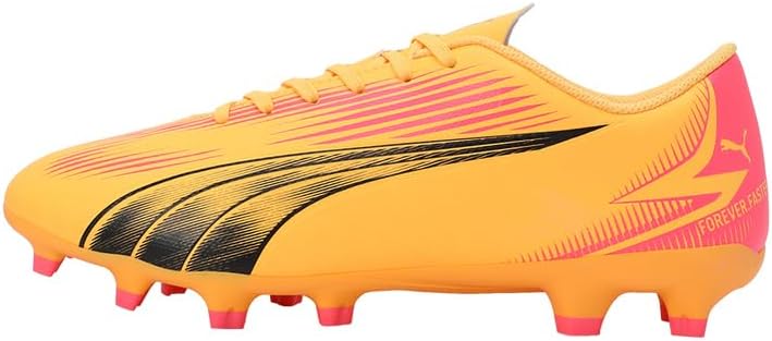 PUMA Herren Ultra Play Fg/Ag Fussballschuh, Sun Stream Puma Black Sunset Glow