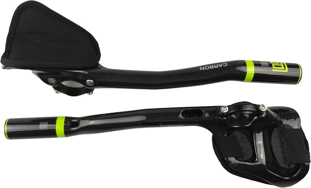 PLATT Fahrradlenker 31,8 Carbonlenker Renn/Triathlonlenker Aerobar Lenkeraufsatz Tri Bar, 3K Glossy