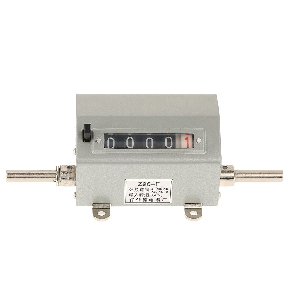 Meterzähler, Rollendes Rad 5 Digits 0-9999.9 Längenzähler Max. Geschwindigkeit 350 U/min zum Aufzeic