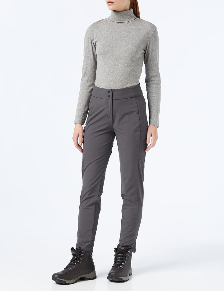 Schöffel Damen Tight Teisenberg L, Wasserabweisende, leichte Sommerhose, robuste Outdoor Hosen mit h