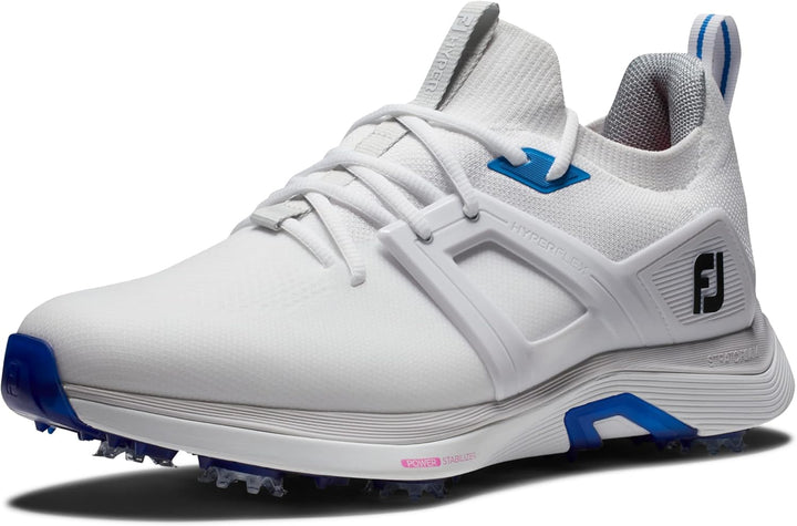 Footjoy Herren Hyperflex Golfschuhe 43 EU White Blue Pink, 43 EU White Blue Pink