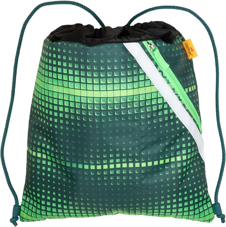 DerDieDas ErgoFlex Max - Schulranzen Set 5tlg. 950 g Grün, Grün