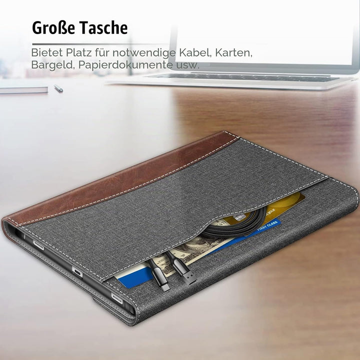 Fintie Hülle für Samsung Galaxy Tab S8 Plus 2022/S7 FE 2021/S7 Plus 2020 12.4 Zoll, Multi-Winkel Bet