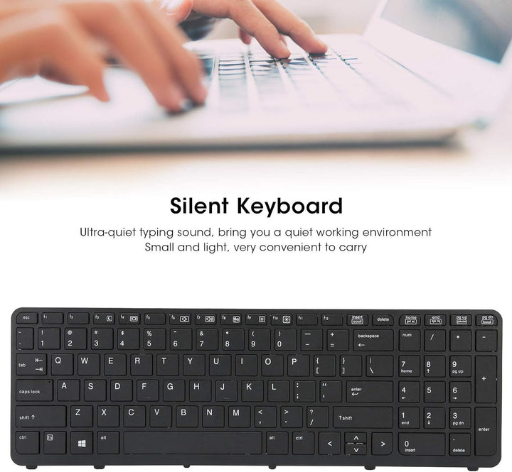 ASHATA Ersatztastatur für HP ZBOOK 15 G1 G2 17 G1 G2 US für HP 15-p000 15-p008au 15-p030nr, Tastatur