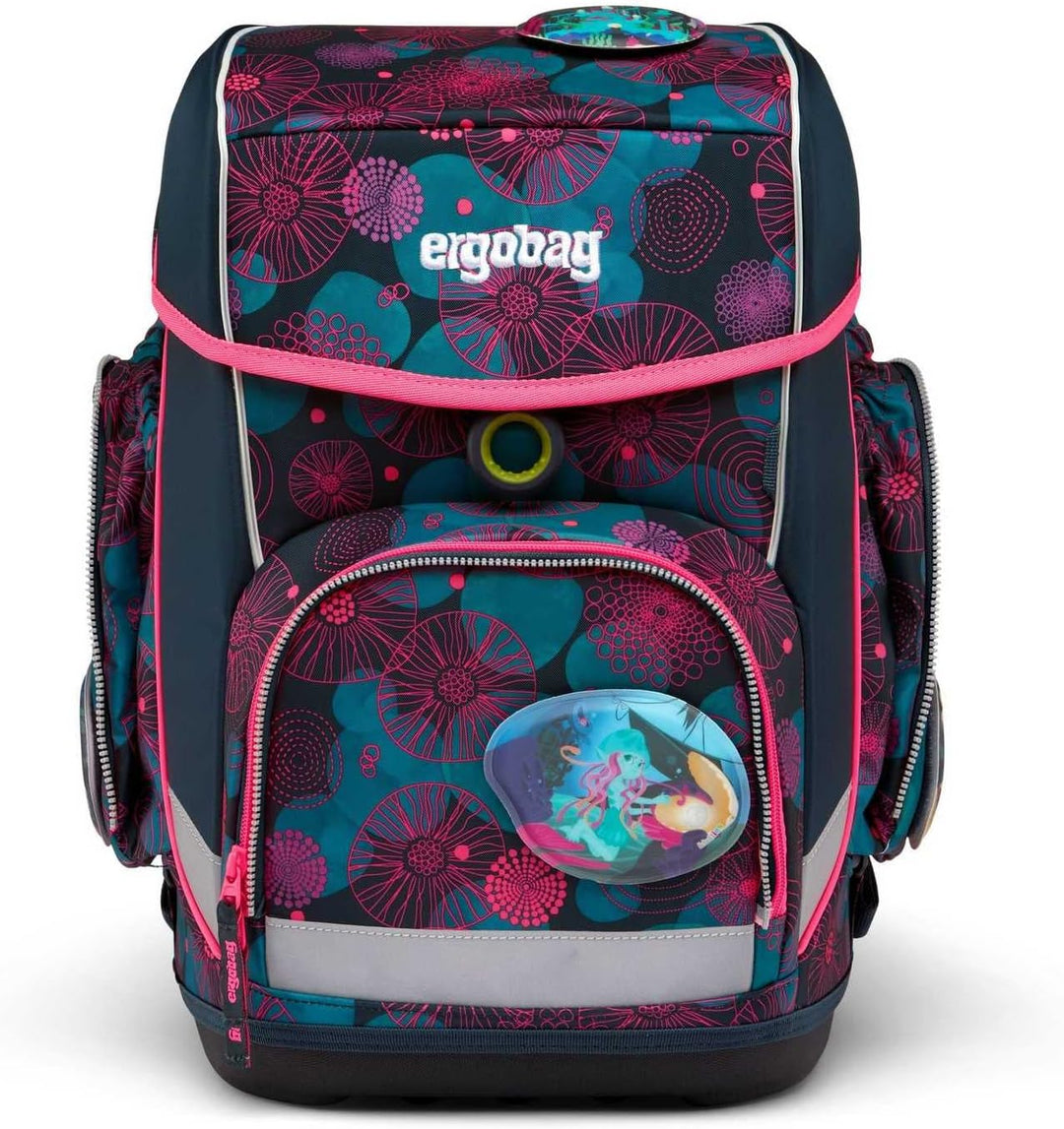 ergobag cubo Set ergonomischer Schulranzen, Vorgänger-Kollektion, klassisch 5-teilig 1. Klasse Grund