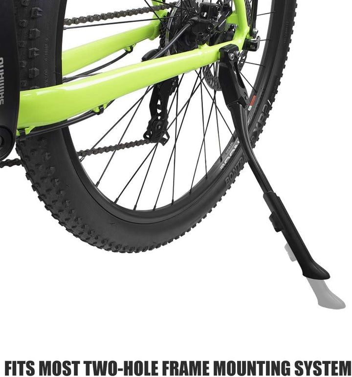 BV Bike Kickstand - Easy to Install, Mountain Bike Kick Stand for 24-29' Bicycles - Adjustable Lengt