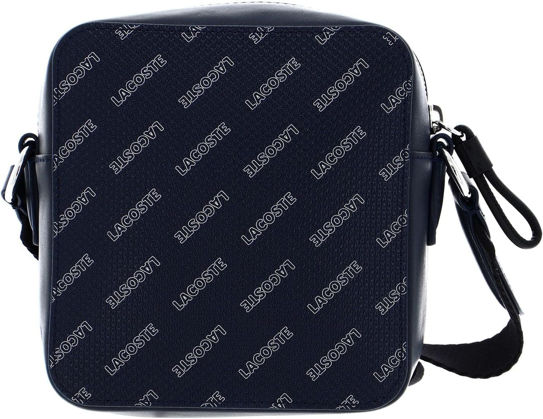 Lacoste Chantaco Seasonal Square Crossover Bag Eclipse Blanc Noir