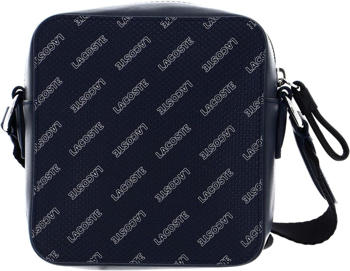 Lacoste Chantaco Seasonal Square Crossover Bag Eclipse Blanc Noir