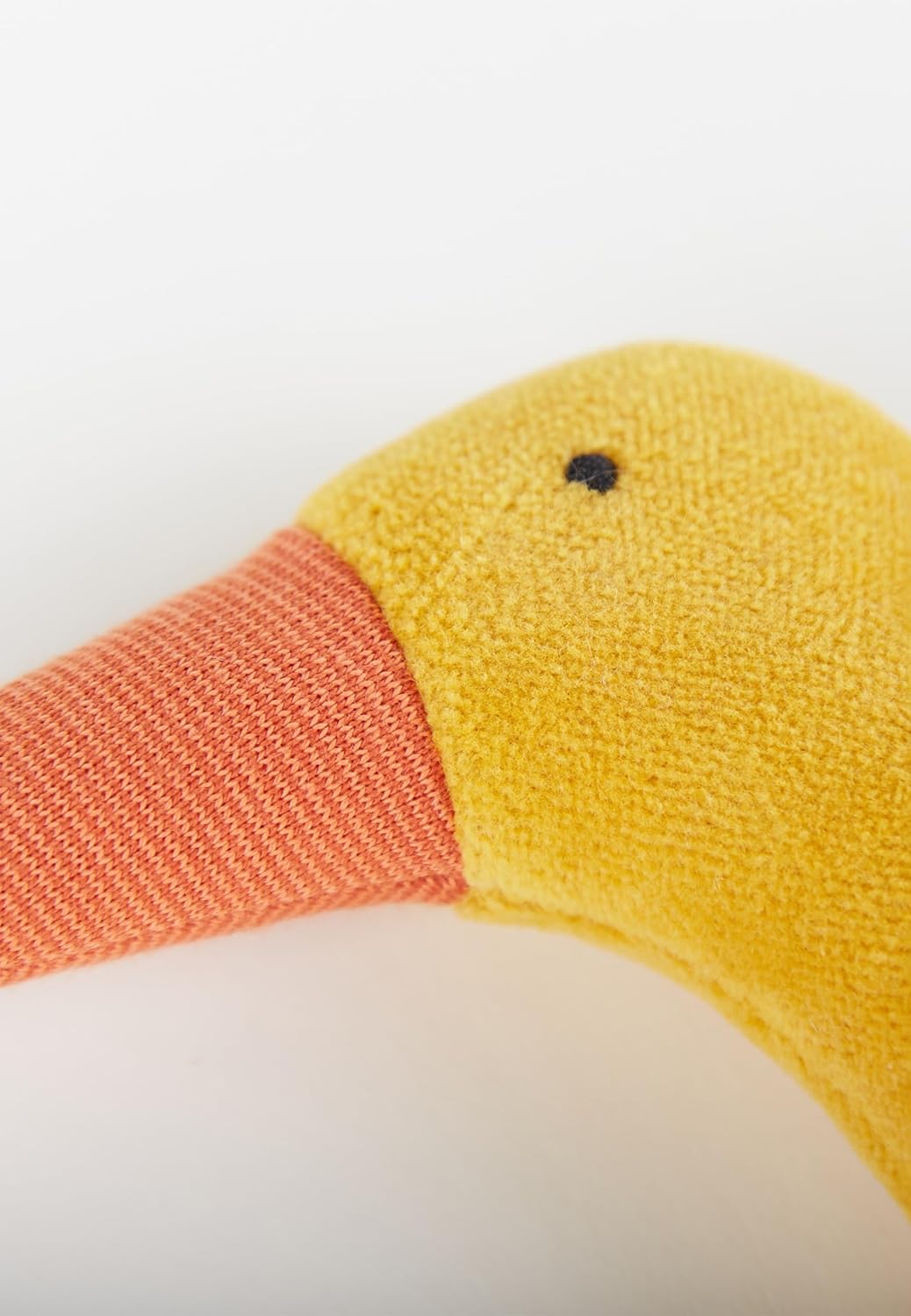 sigikid 39577 Aktivspielzeug Knistertuch, Gelb/Beige/Orange Gelb/Beige/Ente, Gelb/Beige/Ente
