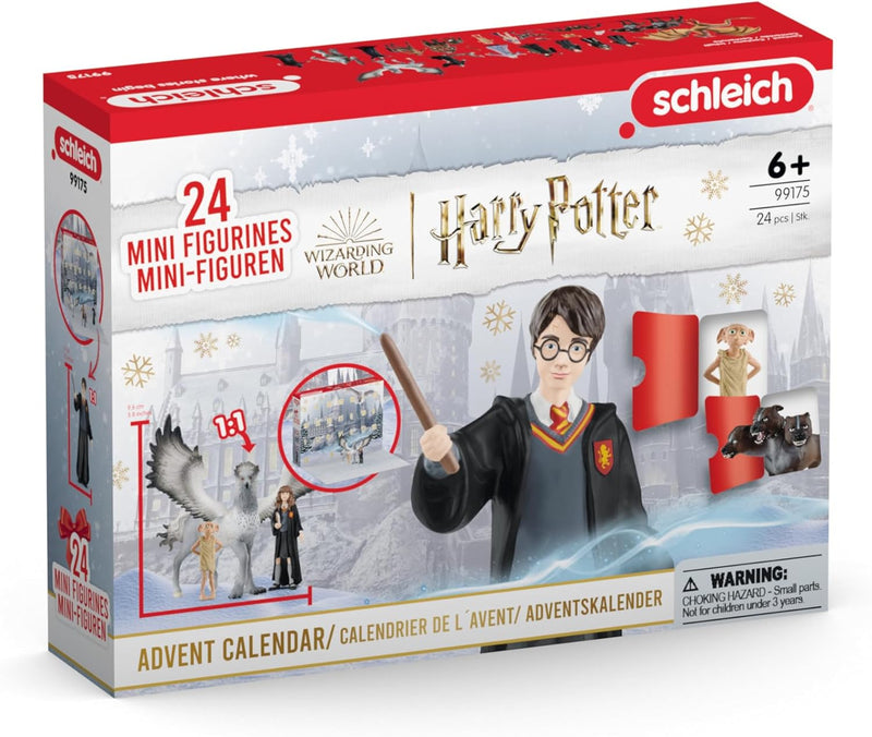 Schleich 99175 Harry Potter Adventskalender 2024, ab 6 Jahren, Harry Potter, Playset, 37 x 9 x 28,7