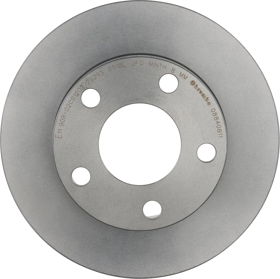 Brembo 08.8408.11 Hintere Bremsscheibe, Anzahl 2