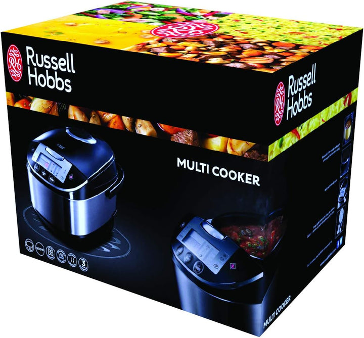 Russell Hobbs Multikocher 11-in-1 [5,0l, digitales Display] 11 Kochprogramme (Reiskocher, Schongarer