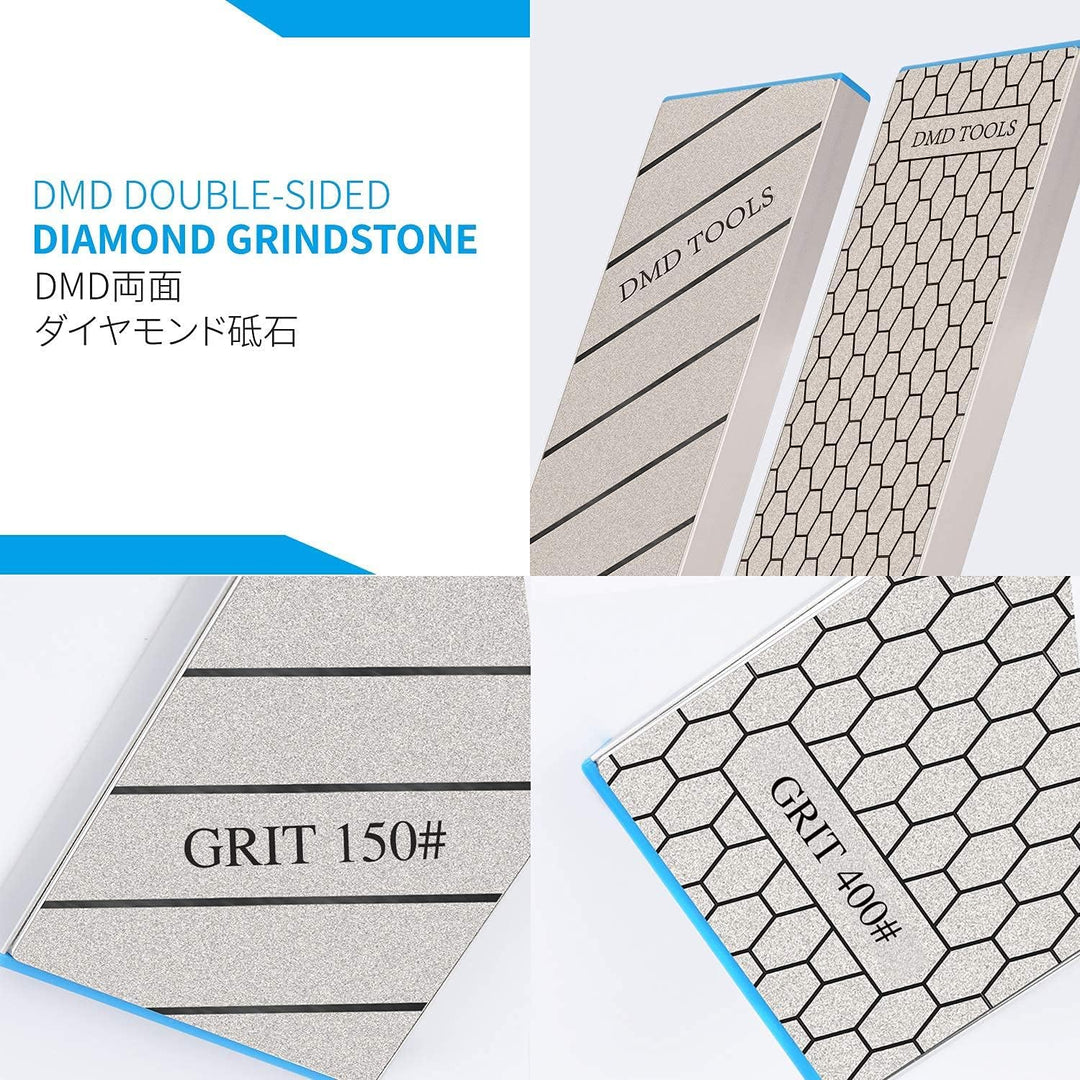 Doppelseitiger Diamant-Schleifstein, Delux-Diamant-Schleifstein, professioneller Tischstein, Messer,