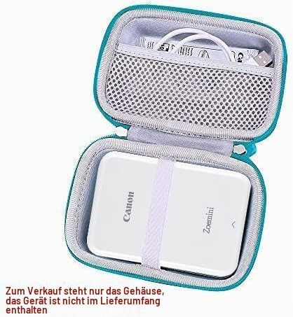 Hart Taschen Hülle für Canon Zoemini Mobiler Mini-Fotodrucker von Hermitshell (Blau