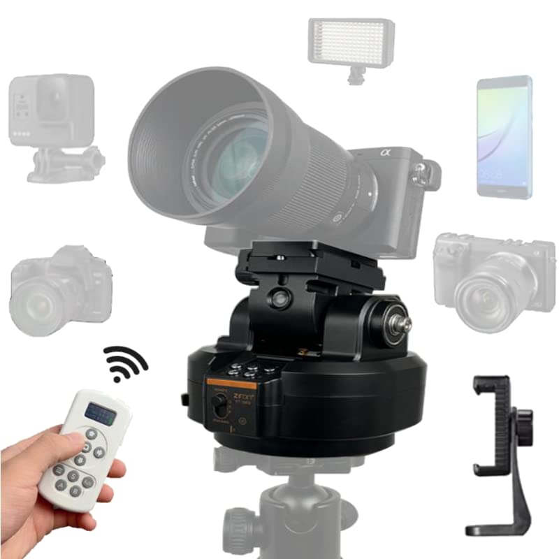 ZIFON YT2000 Kameras Remote Motorized Head AI Face Tracking AB Punkt Doppel Upgraded Modell 2KG für