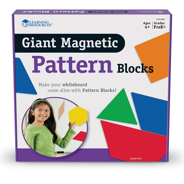 Learning Resources Grosse magnetische Geo-Formen