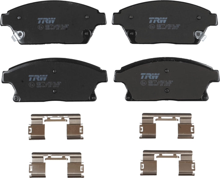 TRW GDB1847 Bremsbelagsatz, Scheibenbremse (Pack of 2)