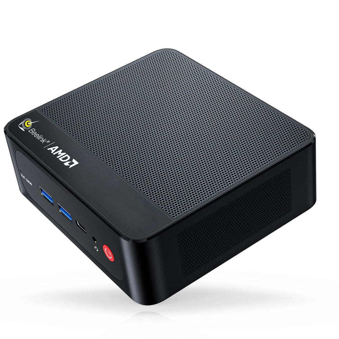 Beelink SER5 Mini PC, AMD Ryzen 5 5500U (6C/12T, 4.0 GHz) Mini Computer, 16 GB RAM DDR4 3200 MHz, 50