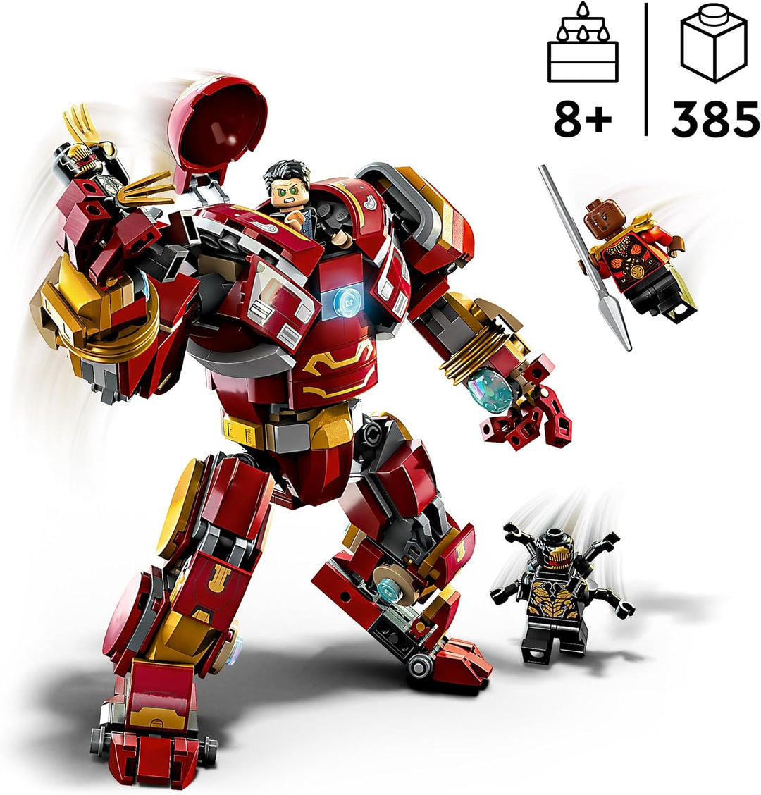 LEGO 76247 Marvel Hulkbuster: Der Kampf von Wakanda, Avengers Infinty War Spielzeug mit Bruce Banner