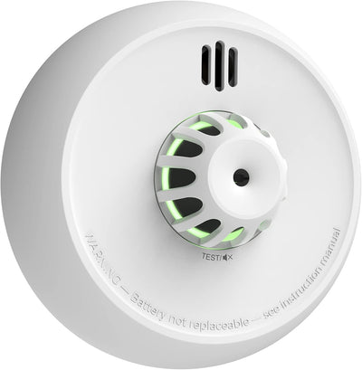 X-Sense funkvernetzter Hitzemelder mit versiegelter 10-Jahres-Batterie und einfacher Installation, W