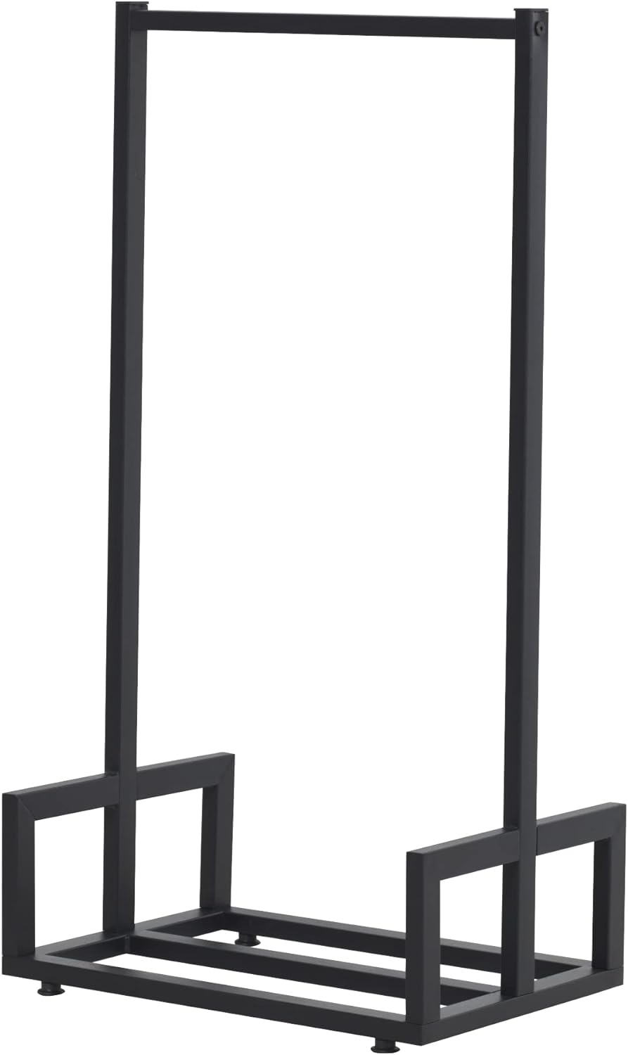 [en.casa] Kaminholzregal Thisted Brennholzregal 50 x 35 x 95 cm Holzunterstand für Innen- und Aussen