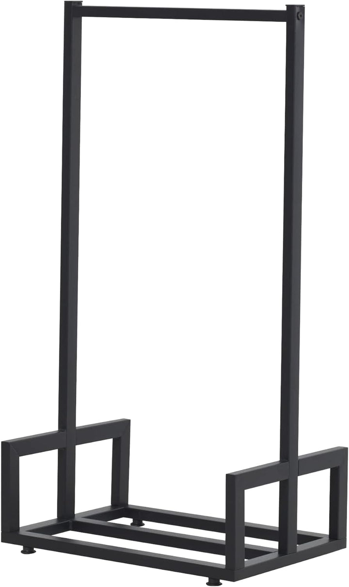 [en.casa] Kaminholzregal Thisted Brennholzregal 50 x 35 x 95 cm Holzunterstand für Innen- und Aussen