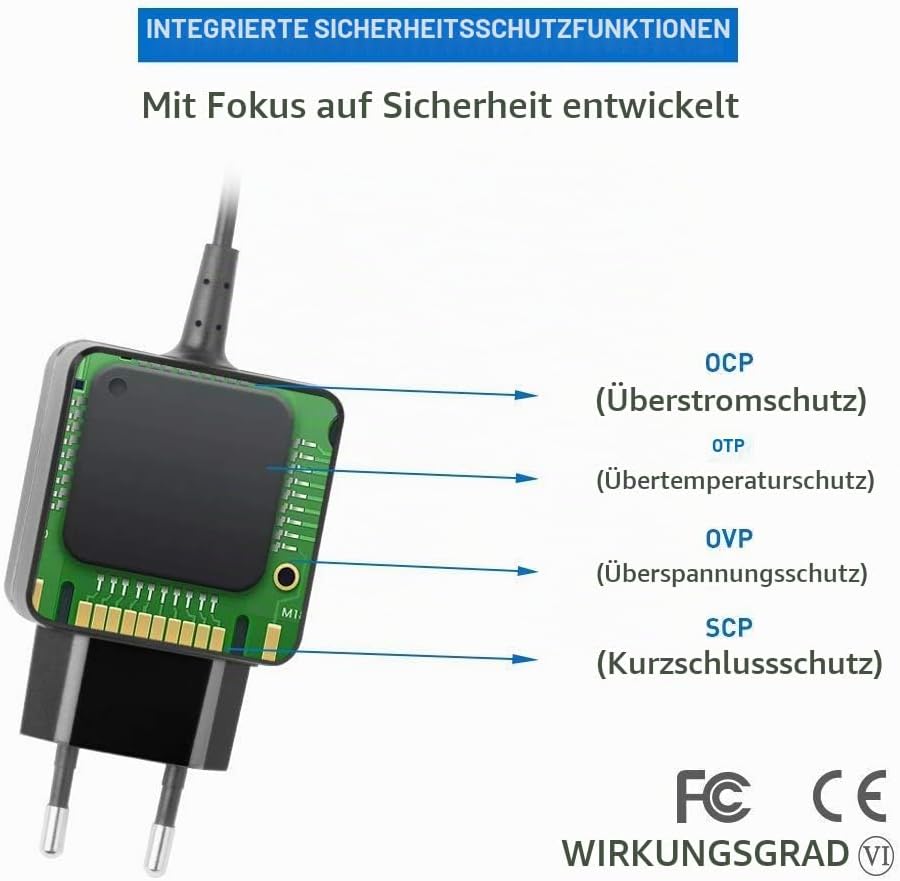 KFD Netzeil Ladegerät für Braun Series 9 Pro Ladekabel Braun Series 7 3 9 5 8 6 1 Ladestation S3 S7