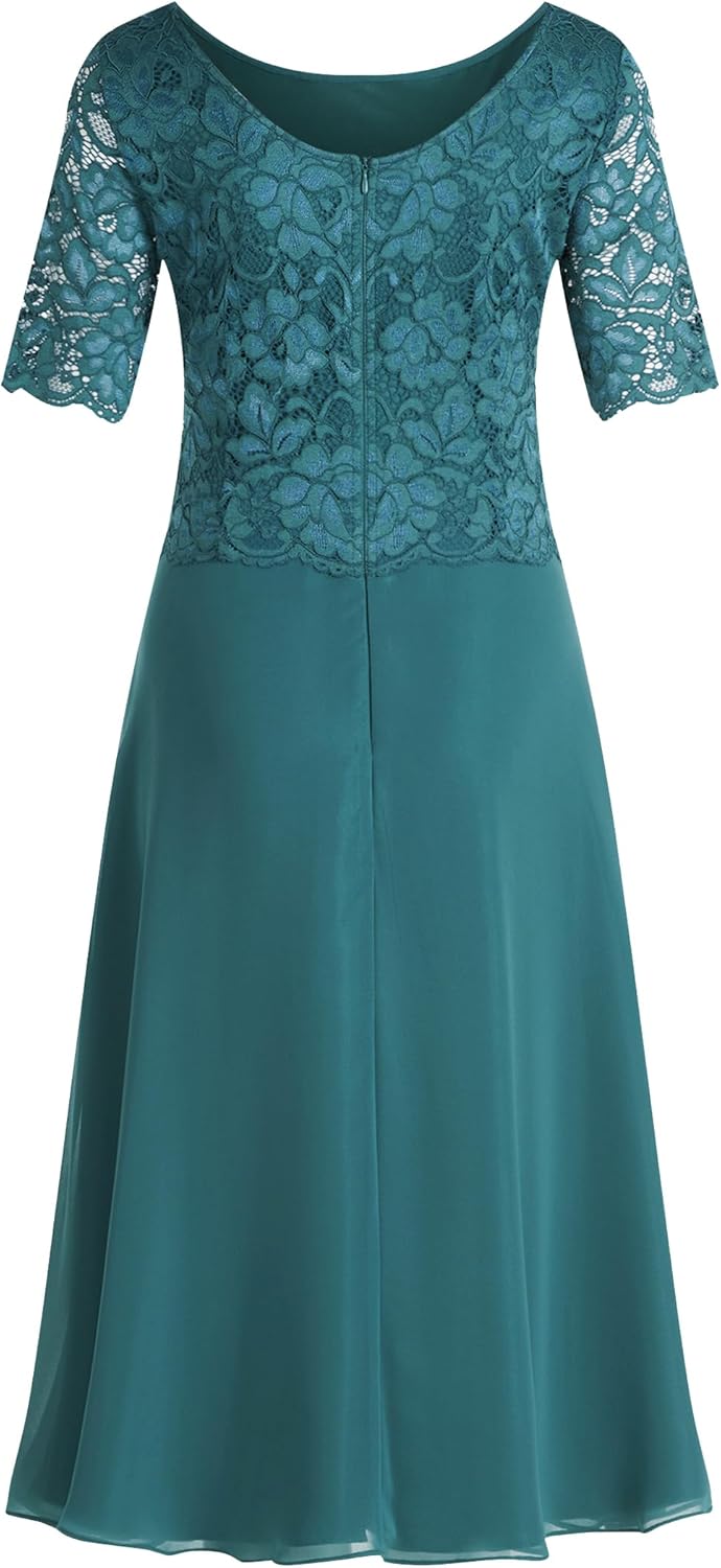 Vera Mont Damen Kleid 50 Dark Emerald, 50 Dark Emerald