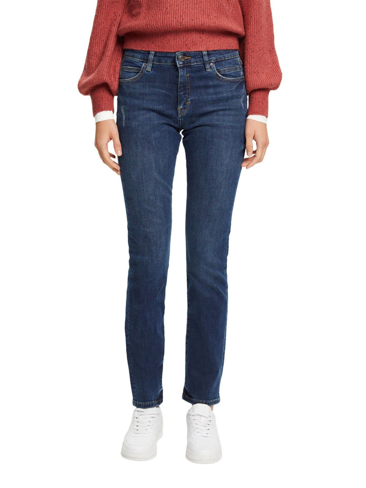ESPRIT Damen Jeans 25W / 32L 901/Blue Dark Wash, 25W / 32L 901/Blue Dark Wash
