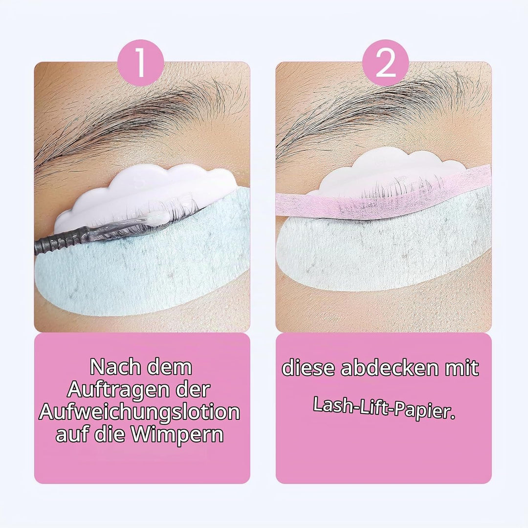 Libeauty Lash Lift Papier, 1000 Stück Wimpernlift Bänder, wiederverwendbares Lash Lift Ribbon, Wimpe