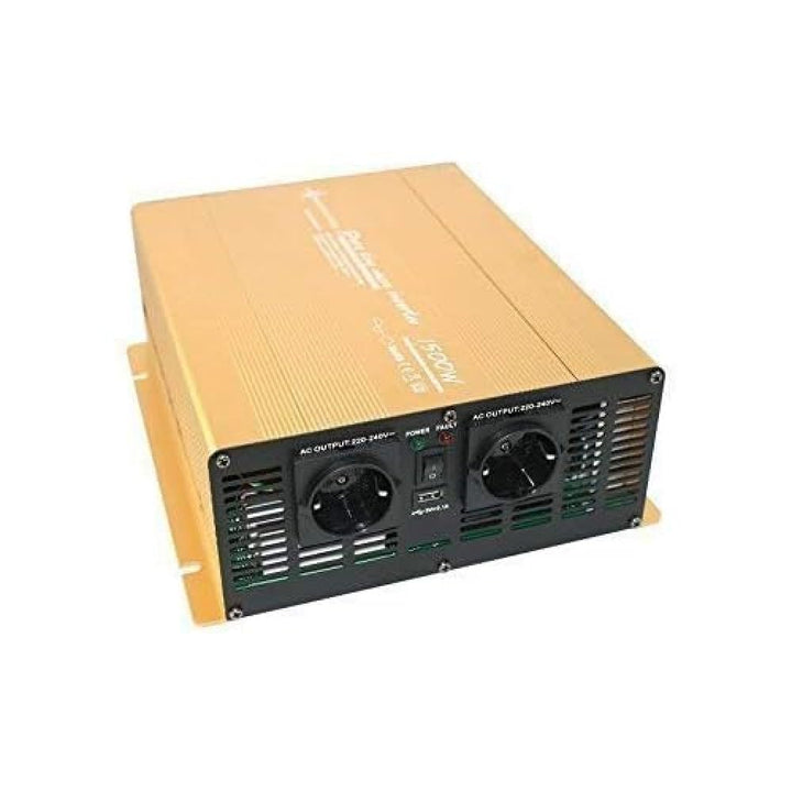 Spannungswandler 24V 1500 3000 Watt reiner SINUS Power USB 2.1A Gold Edition LiFePO4 / Lithium, Blei
