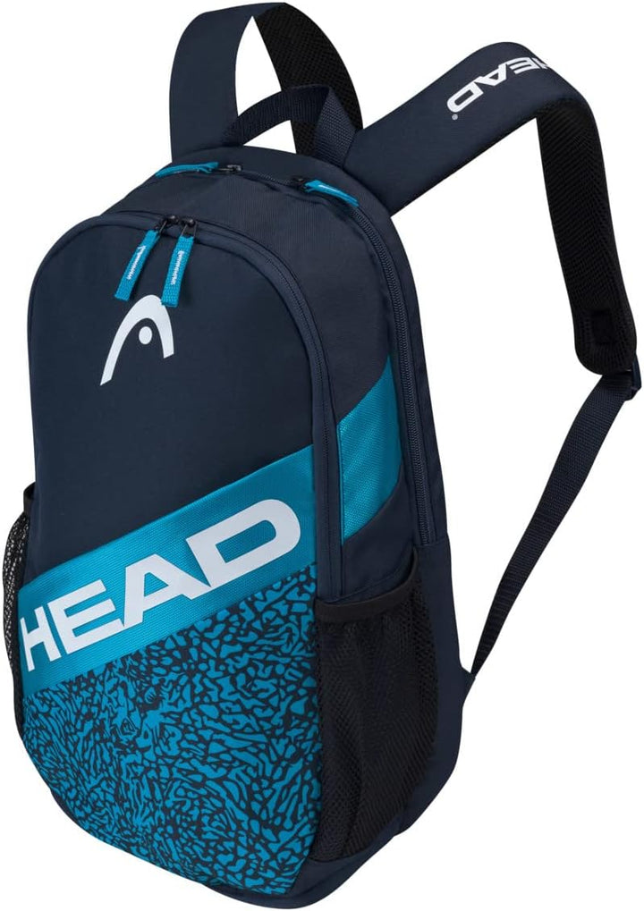 HEAD Unisex – Erwachsene Elite Backpack Tennistasche Blau/Navy Einheitsgrösse Single, Blau/Navy Einh