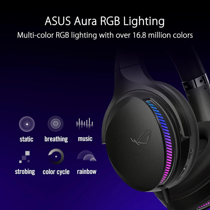 ASUS ROG Fusion II 300 – High Resolution ESS 9280 Quad DAC™ – Immersiver 7.1 Sound, Mikrofon mit Ant