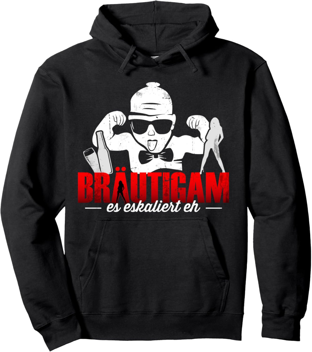 Kostüm Bräutigam T-Shirt Junggesellenabschied JGA Männer Pullover Hoodie