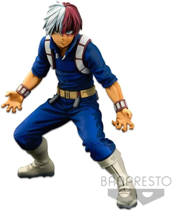 Banpresto - Figurine My Hero Academia - Shoto Todoroki Super Master Stars Piece Two Dimensions 21cm
