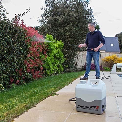 Multirex PowerJet 2 Akku-Drucksprüher elektrisch 12 V für Dach- &amp; Fassadenentmoosung, 10 m Reichweit