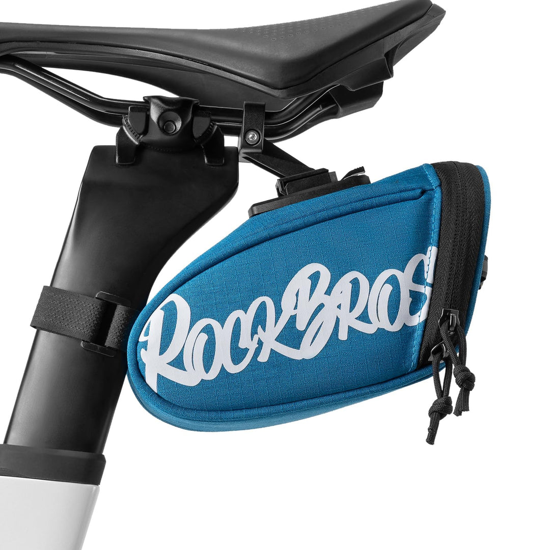 ROCKBROS Fahrrad Satteltasche Tragbare Satteltasche für Rennräder Mountainbikes Gravelbike und Faltr