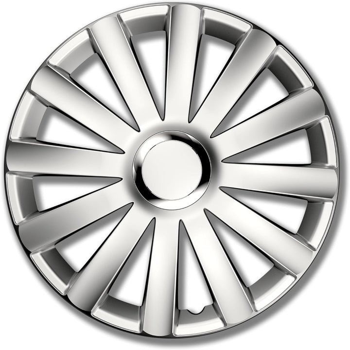 Petex RB536415 Radzierblende Spyder Pro Grösse 15 Zoll 2-fach lackiert mit Chromring Material: Nylon