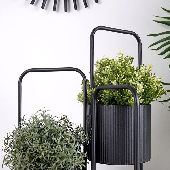 Vilde Blumenständer Blumentreppe Pflanzenständer Blumensäule Pflanzensäule Blumenregal für Blumentöp